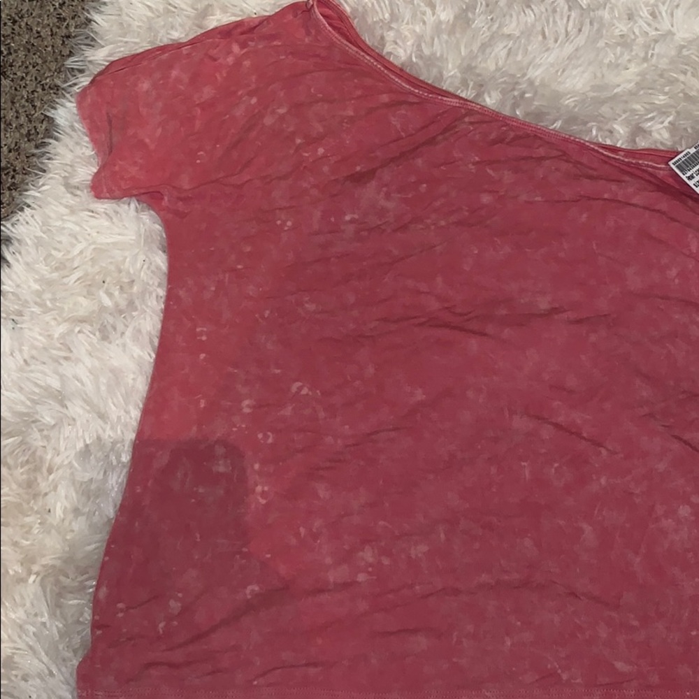 One shoulder American eagle top